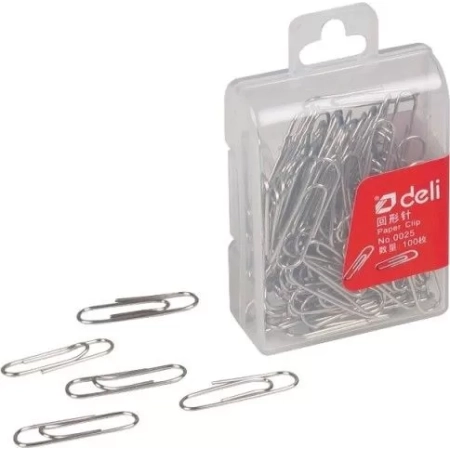 SPINACZE METALOWE DELI 0025 28mm ZASOBNIK 100szt